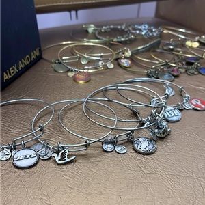 Alex and Ani Bracelets (25 Bracelets) FAIR CONDITION